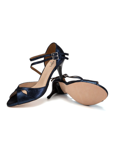 SKÓRZANE BUTY DO TAŃCA TANGO STYLOWE 7,5cm