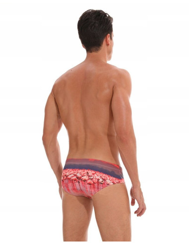 KĄPIELÓWKI MĘSKIE SLIPY SLIPKI PLAŻA FLAMINGI