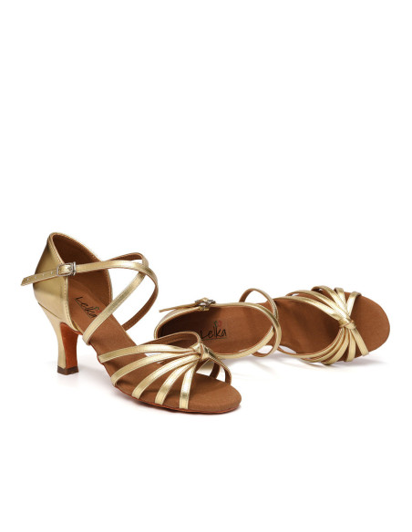 BUTY DO TAŃCA TANECZNE LATINO SALSA 7cm - Z POLSKI