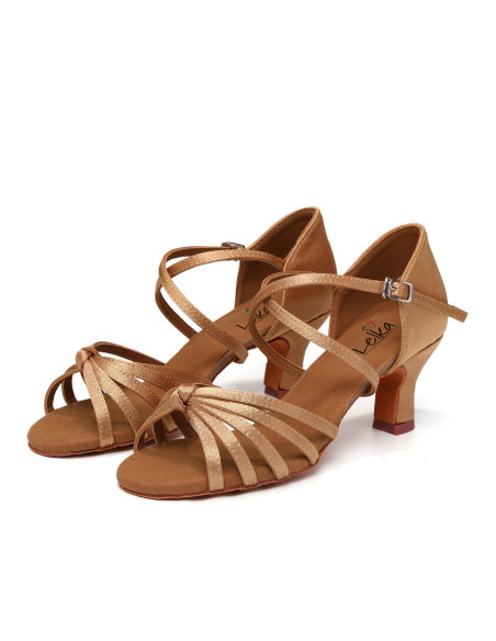 BUTY DO TAŃCA TANECZNE LATINO SALSA 5cm - Z POLSKI