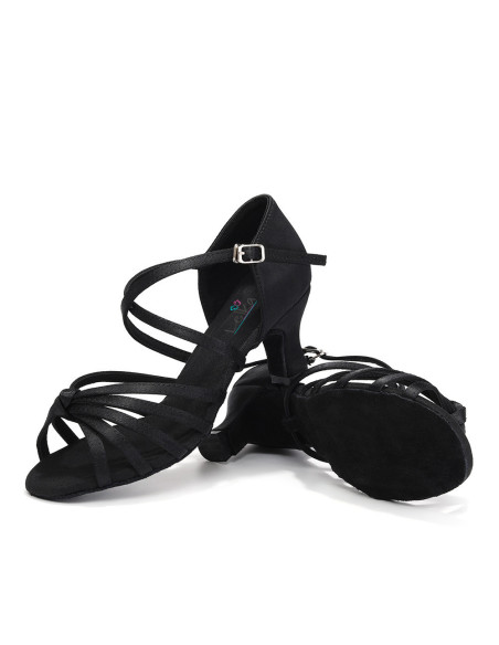 BUTY DO TAŃCA TANECZNE LATINO SALSA 5cm - CZARNE