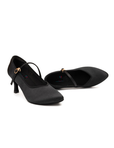BUTY TANECZNE DO STANDARDU CZARNE BLACK 7,5cm