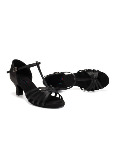 BUTY DO TAŃCA TANECZNE LATINO CZARNE BLACK 5,5cm