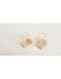 NAKŁADKINA OBCASY OCHRANIACZE FLARE ZE SKÓRĄ 7cm 2