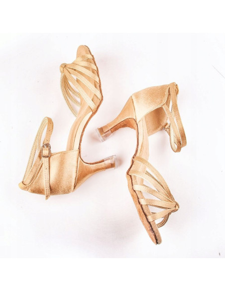 NAKŁADKINA OBCASY OCHRANIACZE FLARE ZE SKÓRĄ 7cm