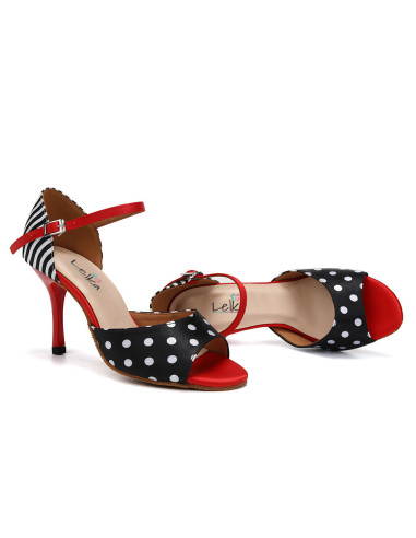 BUTY DO TAŃCA TANECZNE TANGO HIGH HEELS 8,5cm -...