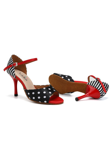 BUTY DO TAŃCA TANECZNE TANGO HIGH HEELS 8,5cm -...