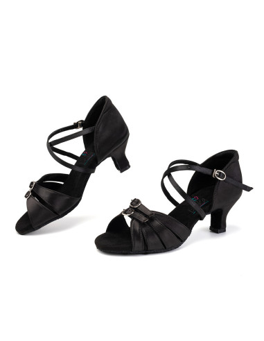 BUTY DO TAŃCA TANECZNE REGULOWANE CZARNE 5,5cm