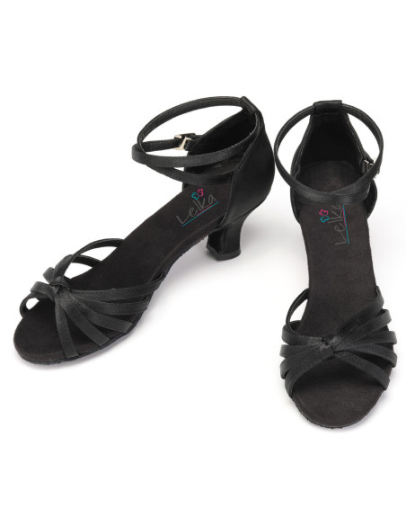 BUTY DO TAŃCA TANECZNE WYGODNE 5CM - CZARNE