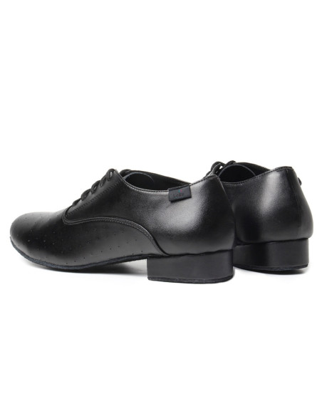 MĘSKIE BUTY DO TAŃCA TANECZNE SKÓRZANE CZARNE TOP