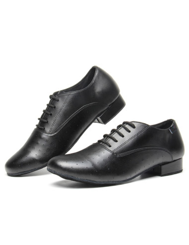 MĘSKIE BUTY DO TAŃCA TANECZNE SKÓRZANE CZARNE TOP