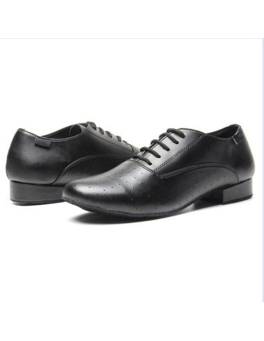 MĘSKIE BUTY DO TAŃCA TANECZNE SKÓRZANE CZARNE TOP