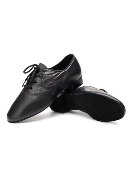 BUTY MĘSKIE DO TAŃCA SKÓRZANE DO STANDARDU 2,5cm