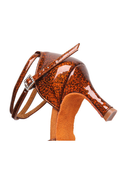 BUTY DO TAŃCA TANECZNE LATINO HOLO OPALIZUJĄCE 7cm