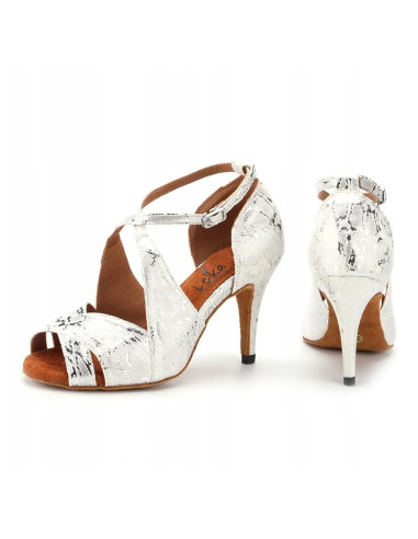 BUTY DO TAŃCA NA ŚLUB ŚLUBNE JAK WĄŻ OBCAS 8,5cm