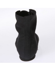 MATERIAŁOWE BUTY DO TAŃCA JAZZÓWKI KOSTKÓWKI BLACK 2