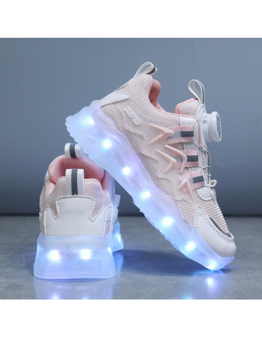 BUTY LED ADIDASY SPORTOWE Z PODŚWIETLENIEM...