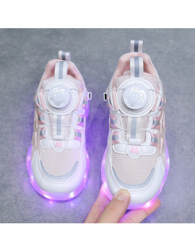 BUTY LED ADIDASY SPORTOWE Z PODŚWIETLENIEM...