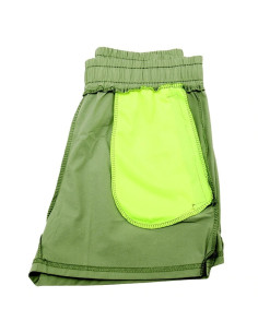 KĄPIELÓWKI MĘSKIE SZORTY SPODENKI KHAKI WYGODNE MODNE VQ ROZMIAR 2