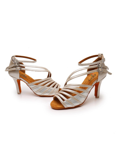 BUTY DO TAŃCA TANECZNE DELIKATNE MODNE OBCAS 8,5cm