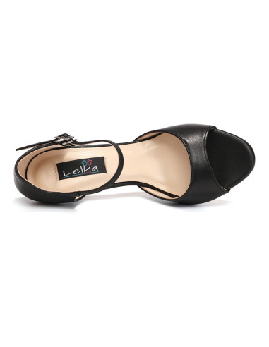 SKÓRZANE BUTY DO TAŃCA TANGO STYLOWE 7,5cm rozmiar