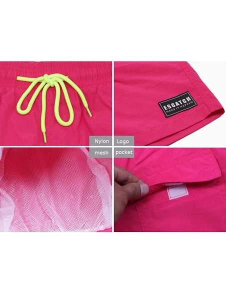 KĄPIELÓWKI MĘSKIE SZORTY SPODENKI KANARKOWE