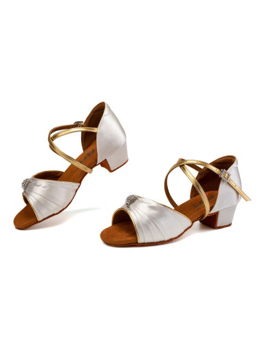 BUTY DO TAŃCA TANECZNE DLA DZIECI BIAŁE...