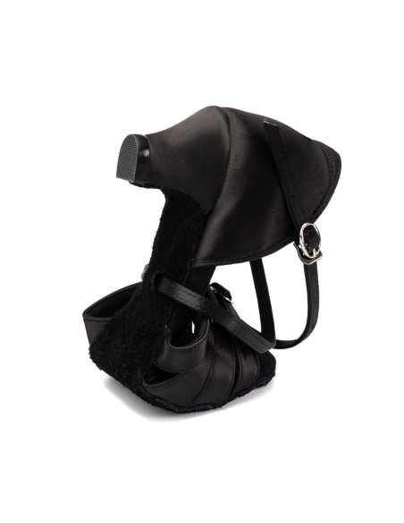 BUTY DO TAŃCA TANECZNE REGULOWANE KLAMRY ZAPINANE BLACK 4cm