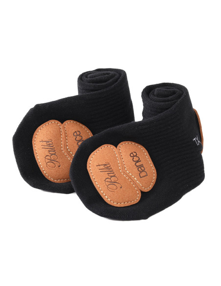 SKARPETKI BALETKI DO TAŃCA BALETU GIMANSTYKA KONTROLOWANY POŚLIZG CZARNE