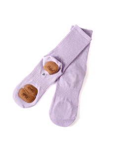 SKARPETKI BALETKI DO TAŃCA BALETU GIMANSTYKA KONTROLOWANY POŚLIZG FIOLETOWE 2