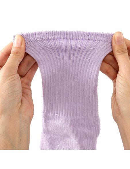 SKARPETKI BALETKI DO TAŃCA BALETU GIMANSTYKA KONTROLOWANY POŚLIZG FIOLETOWE