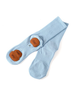 SKARPETKI BALETKI DO TAŃCA BALETU GIMANSTYKA KONTROLOWANY POŚLIZG NIEBIESKIE 2