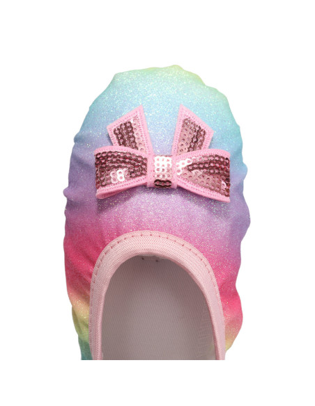 BALETKI DO TAŃCA TRADYCYJNE BALET RYTMIKA KOLOROWE DZIECIĘCE ROZMIAR