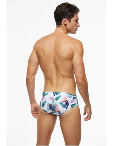 KĄPIELÓWKI MĘSKIE SLIPY SLIPKI PAPUGI TUKANY