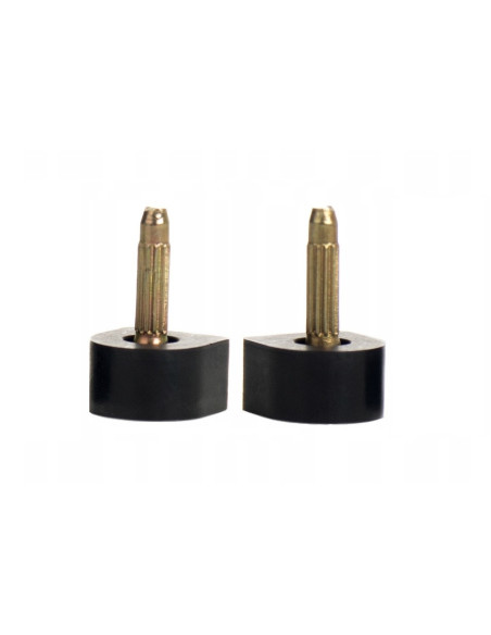 FLEKI FLECZKI DO BUTÓW DO TAŃCA SZPILEK PROFESJONALNE 10 X 10 mm CZARNE