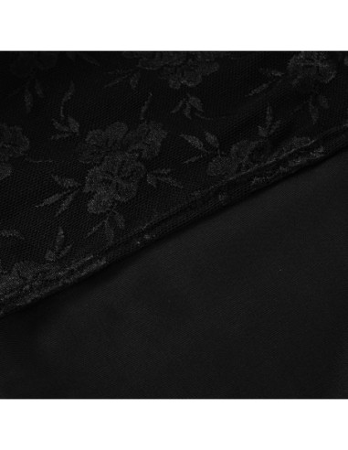 BODY BALETOWE CZARNE ZE SPÓDNICZKĄ KORONKOWE...