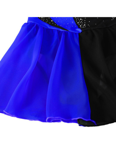 BODY BALETOWE Z DWUKOLOROWĄ SPÓDNICZKĄ STRÓJ DO...