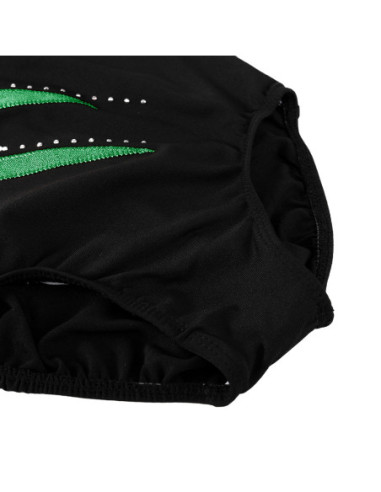 BODY BALETOWE GIMNASTYCZNE ZIELONE STRÓJ DO...