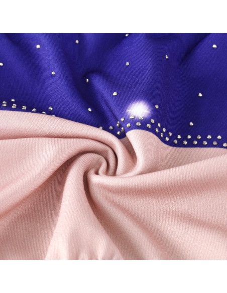 BODY BALETOWE WYSTĘPOWE ZE SPÓDNICZKĄ TIULOWĄ STRÓJ DO TAŃCA BALETU ROZ