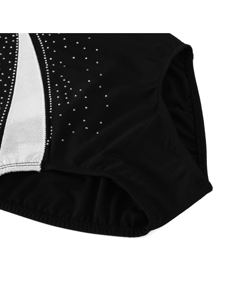 BODY BALETOWE GIMNASTYCZNE STRÓJ DO TAŃCA BALETU ASYMETRYCZNE ROZMIAR