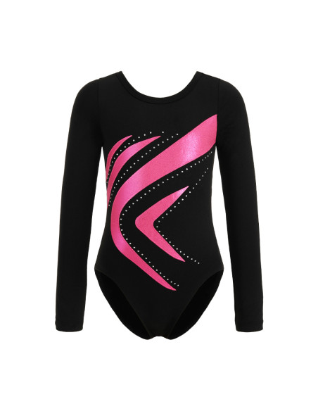 BODY BALETOWE GIMNASTYCZNE RÓŻOWE STRÓJ DO TAŃCA BALETU GIMNASTYKI ROZ