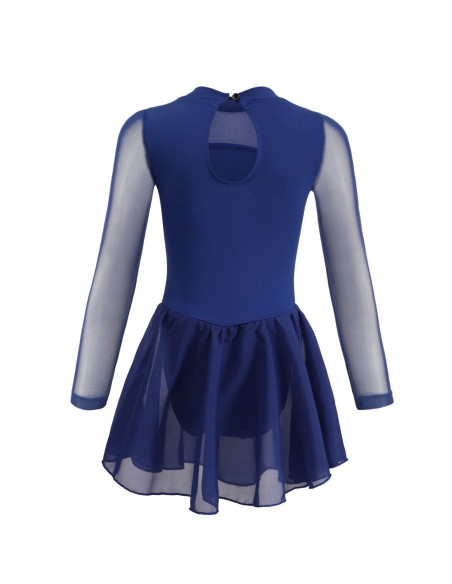 BODY BALETOWE CHABROWE ZE SPÓDNICZKĄ TIULOWĄ STRÓJ DO TAŃCA BALETU ROZ