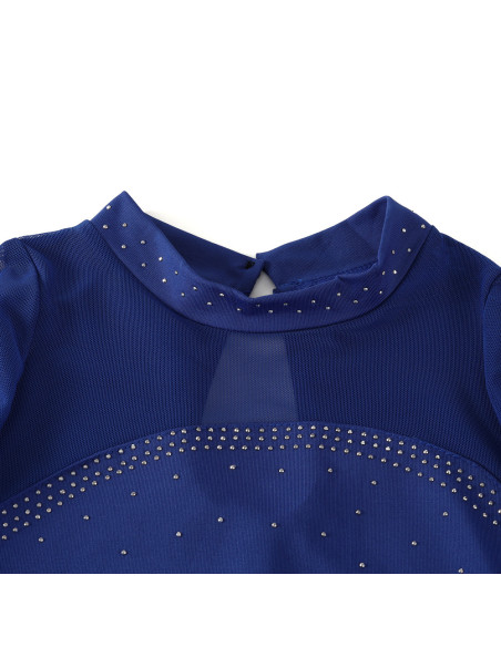 BODY BALETOWE CHABROWE ZE SPÓDNICZKĄ TIULOWĄ STRÓJ DO TAŃCA BALETU ROZ