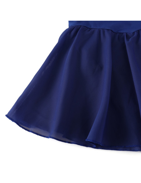 BODY BALETOWE CHABROWE ZE SPÓDNICZKĄ TIULOWĄ STRÓJ DO TAŃCA BALETU ROZ