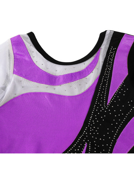 BODY BALETOWE GIMNASTYCZNE STRÓJ DO TAŃCA BALETU ASYMETRYCZNE ROZMIAR