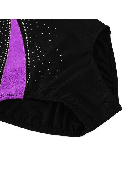 BODY BALETOWE GIMNASTYCZNE STRÓJ DO TAŃCA BALETU ASYMETRYCZNE ROZMIAR