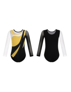BODY BALETOWE GIMNASTYCZNE STRÓJ DO TAŃCA BALETU ASYMETRYCZNE ROZMIAR