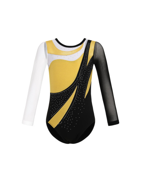 BODY BALETOWE GIMNASTYCZNE STRÓJ DO TAŃCA BALETU ASYMETRYCZNE ROZMIAR