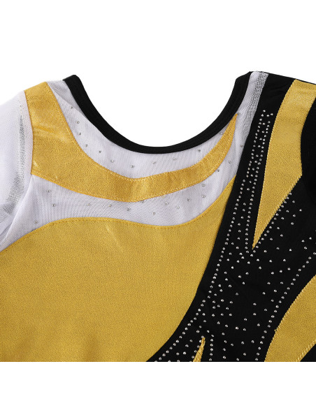 BODY BALETOWE GIMNASTYCZNE STRÓJ DO TAŃCA BALETU ASYMETRYCZNE ROZMIAR