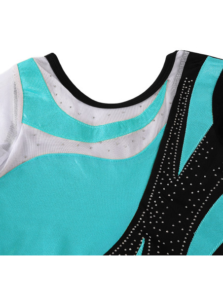 BODY BALETOWE GIMNASTYCZNE STRÓJ DO TAŃCA BALETU ASYMETRYCZNE ROZMIAR